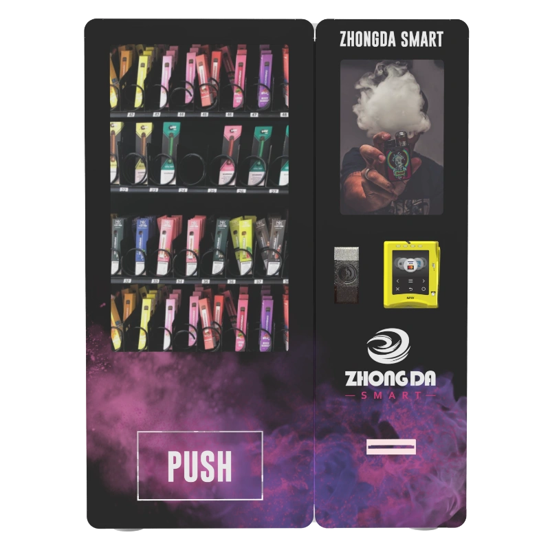 10.1인치 터치스크린 미니 웹형 전자담배 자판기 | 성인인증 지원
