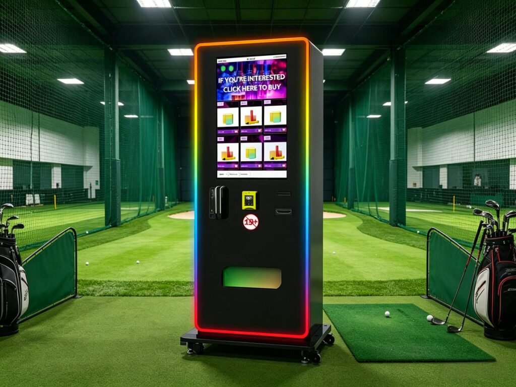 골프장 & 스크린골프장 프리미엄 전자담배 자판기 VIP 고객 특화