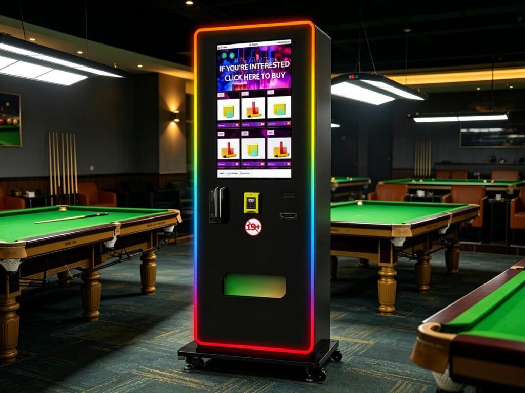 당구장 맞춤 전자담배 무인 자판기 높은 구매 전환율 보장
